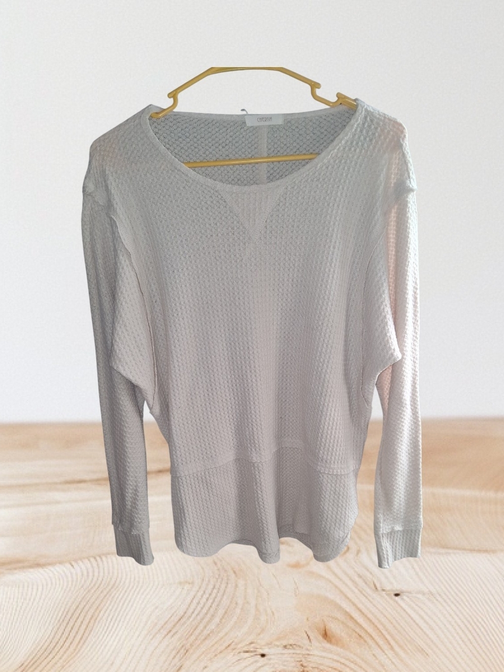 Cherish Cream Open Knit Pullover